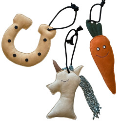 Jouet pour chevaux en cuir Canter Jouet pour chevaux en cuir Canter