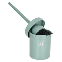 Fettpinsel für Hufe mit Topf Imperial Riding Salbeigrün Gr&uuml;n