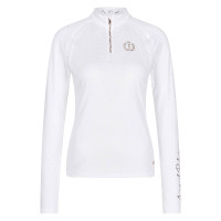 Top Tech Langarmshirt Imperial Riding Speed up Weiß