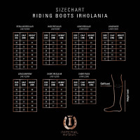 Bottes d'équitation Imperial Riding Olania Longue/Étroite Marine / fleur