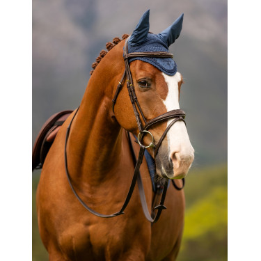 Fliegenhaube LeMieux Classic Atlantikblau Fliegenhaube LeMieux Classic Atlantikblau