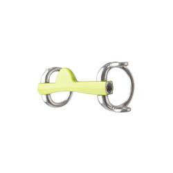 Mundstück Aufziehgebiss Metalab Flexi Soft Halbmond Grün Gr&uuml;n