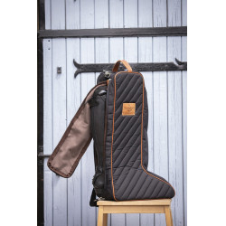 Stiefeltasche Paddock Sports Schwarz
