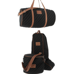 Stiefeltasche Paddock Sports Schwarz