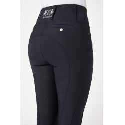 Reitleggings mit Gürtelschlaufen Gia Damen B Vertigo Dunkelmarineblau Reitleggings mit Gürtelschlaufen Gia Damen B Vertigo Dunkelmarineblau