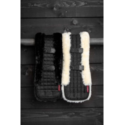 LeMieux Simuwool Dressurgurt-Schoner Natürlich Braun