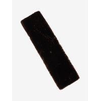 Einziehbare LeMieux Simuwool Dressurgurt-Hülle Schwarz