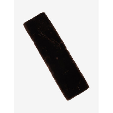 Einziehbare LeMieux Simuwool Dressurgurt-Hülle Braun