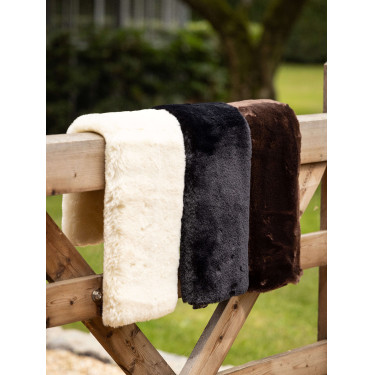 Einziehbare LeMieux Simuwool Dressurgurt-Hülle Natürlich Braun Einziehbare LeMieux Simuwool Dressurgurt-Hülle Natürlich Braun