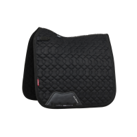 LeMieux Crystal Suede Dressur-Schabracke Schwarz