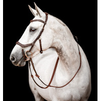 Micklem 2 Competition Rambo Zaumzeug von Horseware Dunkles Havanna