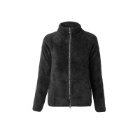 Teddybär-Fleecejacke Merida Horze Damen Schwarz