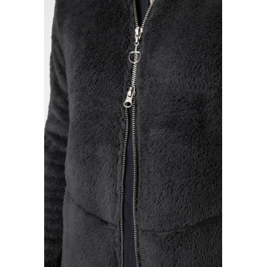 Teddybär-Fleecejacke Merida Horze Damen Schwarz Teddybär-Fleecejacke Merida Horze Damen Schwarz