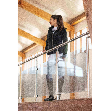 Teddybär-Fleecejacke Merida Horze Damen Schwarz Teddybär-Fleecejacke Merida Horze Damen Schwarz