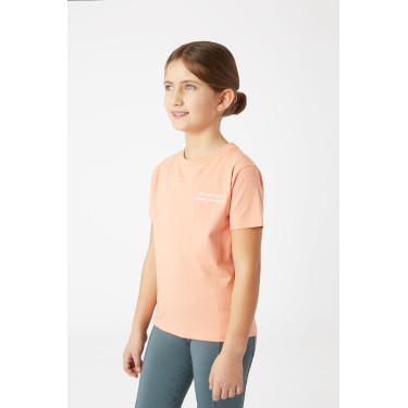T-Shirt Calina mit Stickerei Horze Kinder Crevettenrosa T-Shirt Calina mit Stickerei Horze Kinder Crevettenrosa