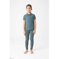 Funktionelles Kinder-Poloshirt Rae Horze Gobelinblau