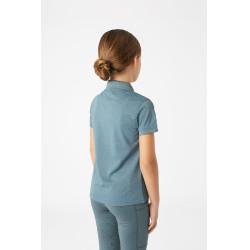 Funktionelles Kinder-Poloshirt Rae Horze Gobelinblau Funktionelles Kinder-Poloshirt Rae Horze Gobelinblau