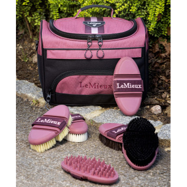 LeMieux ProKit Lite Grooming Putztasche Orchideenrosa