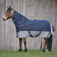 Equithème TYREX 600 D Decke Marine / Grau Blau Equithème TYREX 600 D Decke Marine / Grau Blau