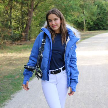 Blouson Pénélope Step Ozeanblau