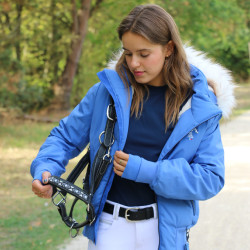 Blouson Pénélope Step Ozeanblau