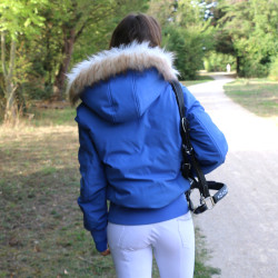 Blouson Pénélope Step Ozeanblau