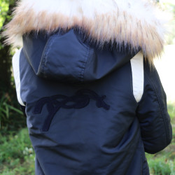 Bombers Pénélope Lyon Marine / Weiß (natur) Marineblau Bombers Pénélope Lyon Marine / Weiß (natur) Marineblau