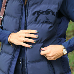 Ärmellose Daunenweste Pénélope Sonia Marineblau