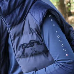 Ärmellose Daunenweste Pénélope Sonia Marineblau