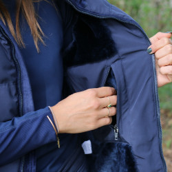 Ärmellose Daunenweste Pénélope Sonia Marineblau