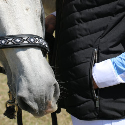 Ärmellose Daunenweste Longueil Paddock Sports Schwarz Ärmellose Daunenweste Longueil Paddock Sports Schwarz