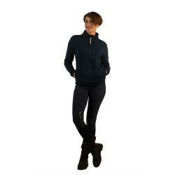 Polaire technique femme Aura Flags & Cup Bleu marine