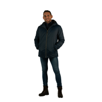 Regenjacke Lieto Flags & Cup Marineblau