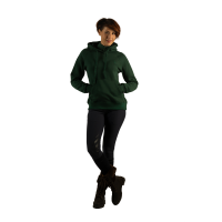 Damen-Sweatshirt Lavia Flags & Cup Dunkelgrün Grün Damen-Sweatshirt Lavia Flags & Cup Dunkelgrün Grün