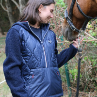 Anorak Equithème Celia Marineblau Anorak Equithème Celia Marineblau