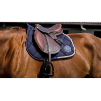 Satteldecke Equithème Badge 2.0 Schwarz Satteldecke Equithème Badge 2.0 Schwarz