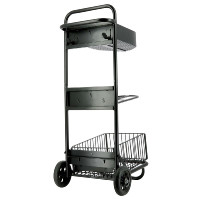 Vollständiger Sattelwagen Hippotonic Schwarz