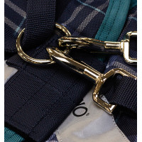 Horseware Rhino Plus Vari-Layer Decke 250g Marine kariert / blaugrün Marineblau Horseware Rhino Plus Vari-Layer Decke 250g Marine kariert / blaugrün Marineblau