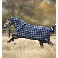 Pferdedecke Horseware Rhino Plus Vari-Layer 450g Marine kariert / Indigo Marineblau Pferdedecke Horseware Rhino Plus Vari-Layer 450g Marine kariert / Indigo Marineblau