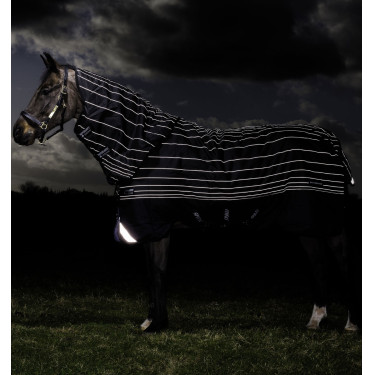 Horseware Amigo Bravo 12 Reflectech Plus 250g Decke Schwarz / reflektierend Horseware Amigo Bravo 12 Reflectech Plus 250g Decke Schwarz / reflektierend