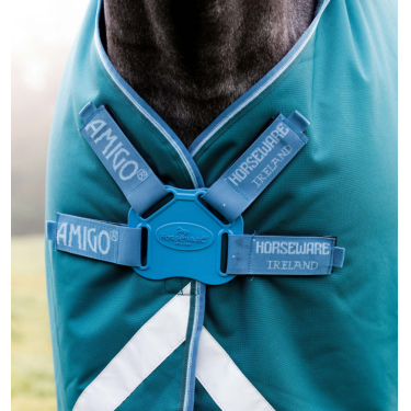 Horseware Amigo Bravo 12 Plus Disc-Decke mit Halsteil 100g Horseware Amigo Bravo 12 Plus Disc-Decke mit Halsteil 100g