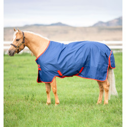 Pferdedecke Horseware Mio 0g 600D Dunkelblau / dunkelblau / rot