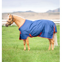 Pferdedecke Horseware Mio 200g 600D Dunkelblau / dunkelblau / rot