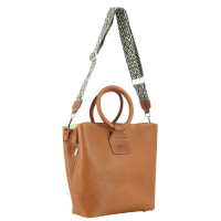 Pénélope Emeline Tasche Cognac Braun