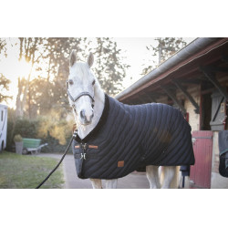 Stalldecke Diagonale Paddock Sports 400g Schwarz
