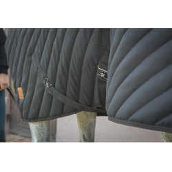 Stalldecke Diagonale Paddock Sports 400g Schwarz