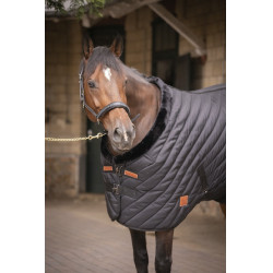 Stalldecke Diagonale Paddock Sports 400g Schwarz