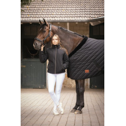 Stalldecke Diagonale Paddock Sports 400g Schwarz