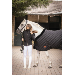 Stalldecke Diagonale Paddock Sports 400g Schwarz