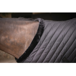 Stalldecke Diagonale Paddock Sports 400g Schwarz